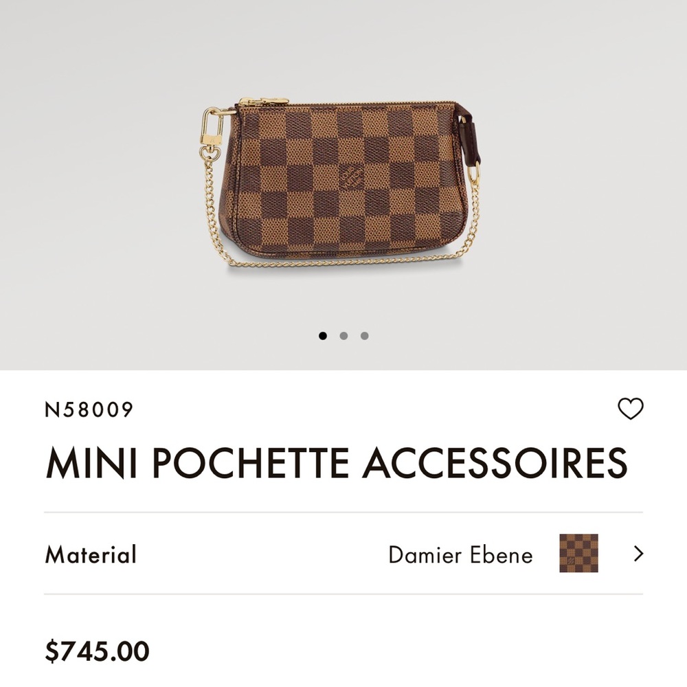 Louis Vuitton mini pouchette
